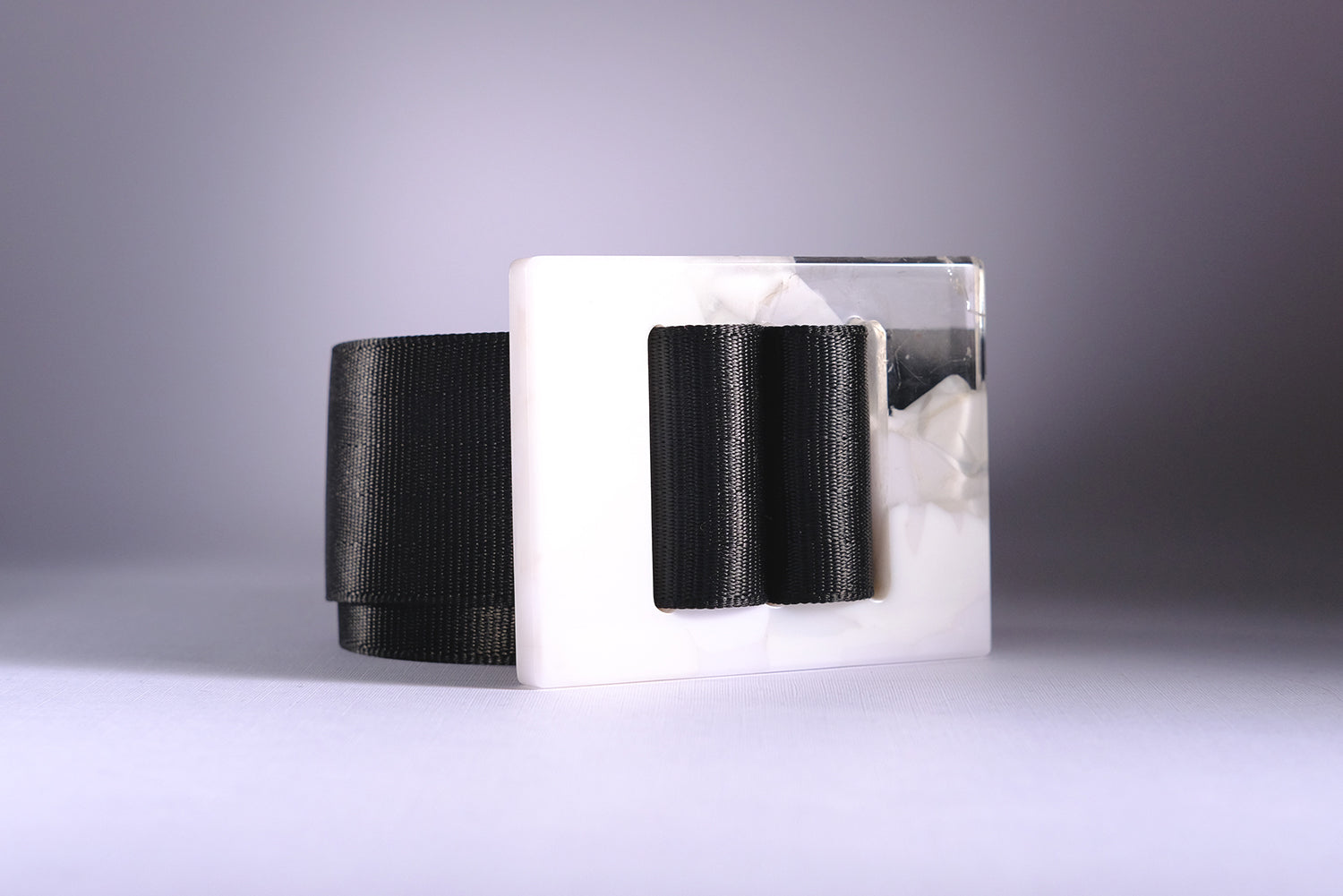 Deep Space: ICY MOON Upcycled Big Belt