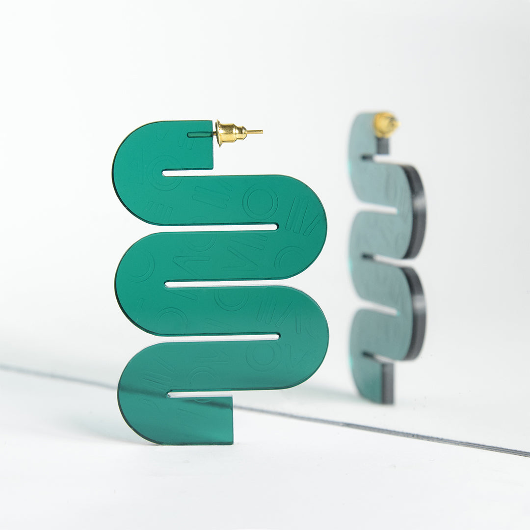 WOW Collection: S Upcycled Earrings / Late Summer Edition